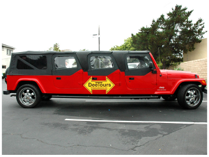 Dee Tours Strech Jeep Limousine Dee Tours Santa Barbara Wine and City tours